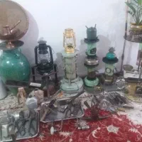 لوازم قدیمی یکجا و تعداد