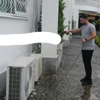 سرویس کولر گازی در منزل با کمترین کثیفی