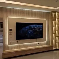 طراحی‌ و‌ اجرا تی وی وال ، دکور تلویزیون، TV WALL
