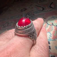 انگشتر عقیق ،رکاب نقره 925