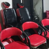 لوازم آرایشگاه،صندلی اصلاح،سرشور،آینه،صندلی انتظار