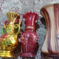 سه عدد گلدان قدیمی