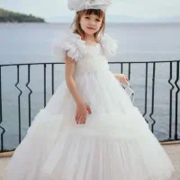 پیراهن عروس دخترانه ترک mialora مناسب ۶تا۸ سال