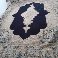 یک عدد فرش ۱۲ متری رنگ سرمه ای تمام نخ
