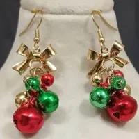 گوشواره کریسمسی  یلدایی