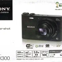 دوربین سونی مدل DSC-WX300 رنگ سفید همراه با کارتن