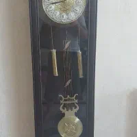 ساعت ایستاده دکوراتیو چوبی  شیک و سالم