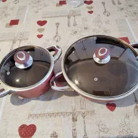 دو عدد قابلمه و تابه کارکرده