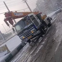 اجاره جرثقیل ۷ تن دکل ۲۸ متر
