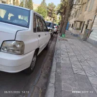 پراید ۱۳۲سفید بیرنگ بیرنگ