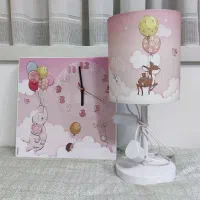 ست لوستر، آباژور و ساعت دخترونه