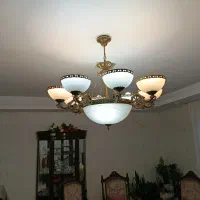 لوستر برنز 8+2 شعله