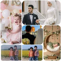 تبدیل عکسای خونگی به آتلیه ای