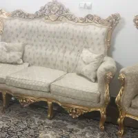 مبل سلطنتی ۹نفره چوب گردو