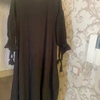 مانتو مشکی فری سایز