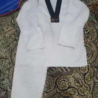 لباس تکواندو دست دو با وسایل کامل تکواندو