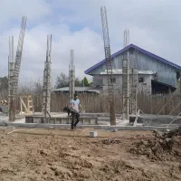 ارماتوربندی صفر تاصد قالب بندی اجرای پله بلوک چینی
