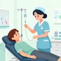 انجام تزریقات سرم وآمپول درمنزل شمابا کمترین هزینه