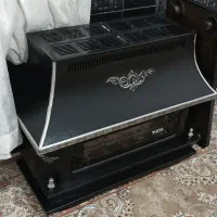 بخاری گازی طرح شومینه در حد نو
