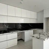 کابینت ممبران سفید صدفی وکیوم