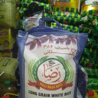 برنج پاکستانی ۳۸۶باسماتی سفیدرجه یک(روغن.قند.هندی.