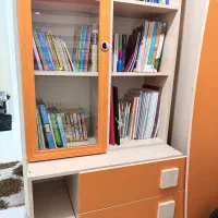 تخت و کمد لباس و کتابخانه نوجوان