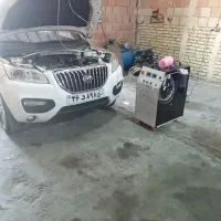 کربن زدایی +کاتالیزور شور  +مکانیکی جلوبندی