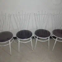 صندلی انتظارسفید۳عدد