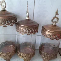 جای حبوبات جنس شیشه ای