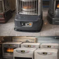 بخاری نفتی برقی ژاپنی ۱۰۰ متر به بالا عمده و تک