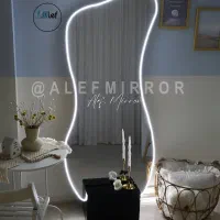 آینه قدی نوری الف مدل جانان