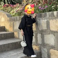 بلوز شلوار  بچگانه دخترانه مشکی محرمی ۲تا۴ سال