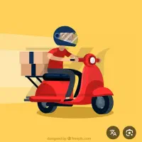 استخدام پیک موتوری