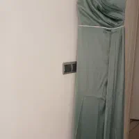 پیراهن مجلسی یقه رومی
