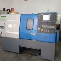 تراش سی ان سی cnc هیوندا دستگاه تراش