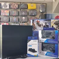 کنسول پی اس فور کپی خور فت دودسته اکبند پایه شارژ