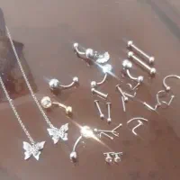 پرسینگ بینی ناف ابرو وگوش وغیره