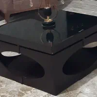 میز جلو مبلی به همراه ۴عدد گل میز