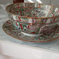 کاسه وبشقاب مرغی قدیمی