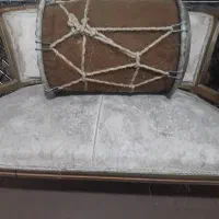 دوهل قدیمی سالم باپشم و چرم شتر