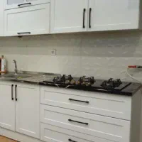کابینت نئوکلاسیک با گاز و هود نو سینک شیر آبچکان