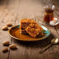 بادام سوخته آستانه