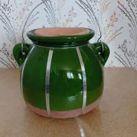 ظرف دیزی سفالی مدل ۶نفره فلزی