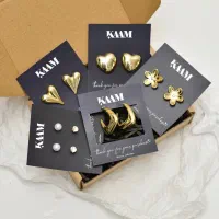 گوشواره ، انگشتر ، دستبند ، گردنبند شیک