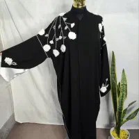چادر و مانتو عبایی جواهر دوزی