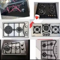 اجاق گاز ، هود ، سینک گرانیت و استیل کد hyui776ا