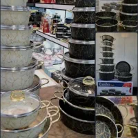 سرویس قابلمه و تعدادی اثاث منزل