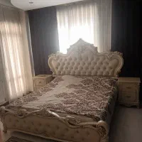 سرویس خواب شیک و زیبا ،رنگ کرم قهوهای