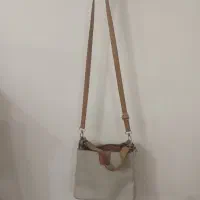 کیف رنگ کرم رنگ زنانه