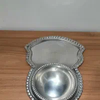 سینی زیر سماوری و کاسه